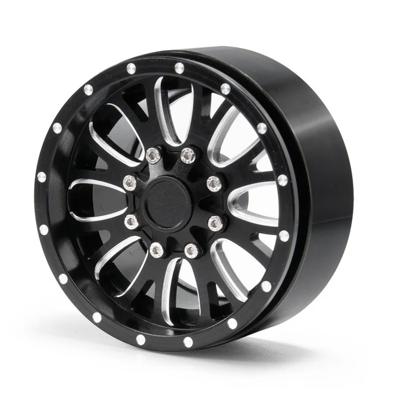 4Pcs 2.2 Inch Metal Beadlock Wheels Rims for 1/10 Axial Wraith TRX4 KM2 SCX10 90046 RC Car Crawler | Игрушки и хобби