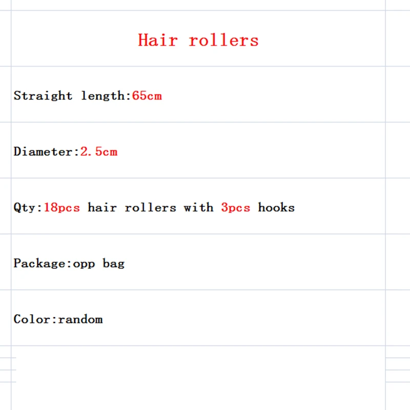 18 шт./компл. Волшебная бигуди для волос с 3 крючками диаметром 2 5 см Спиральные