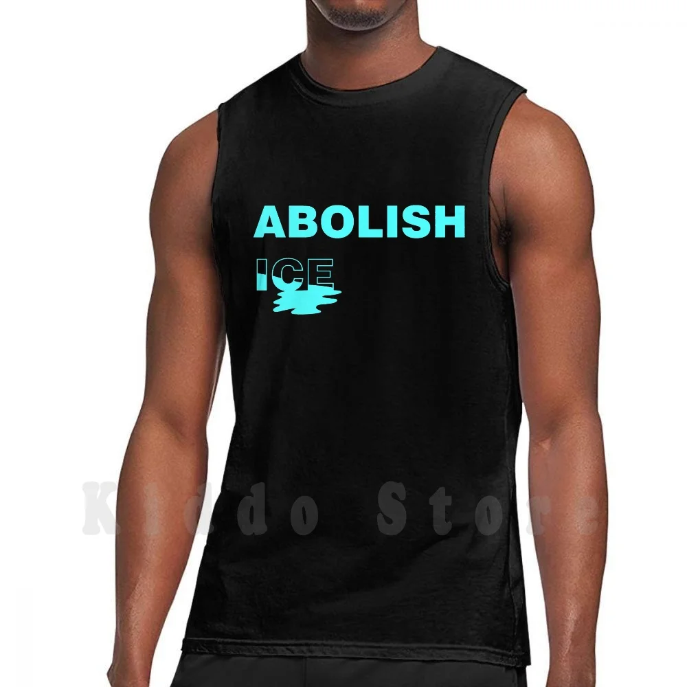 

Abolish Ice tank tops vest 100% Cotton Abolish Ice Ice Immigration No Ban No Walls No Ban No Walls Funny Abolish Resist