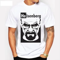 breaking bad heisenberg printed tops for men 2019 newest design high quality tee shirt
