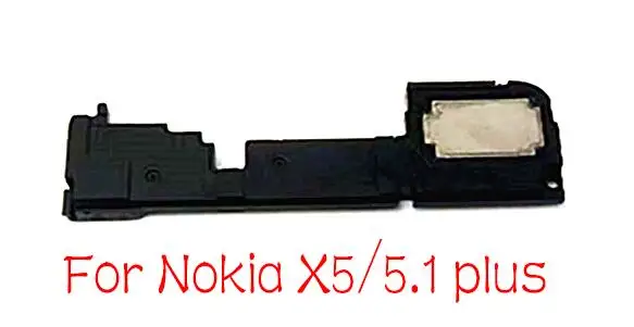 For Nokia 5.1 Plus Громкий динамик для Nokia 5 6 8 3 7,1 6,1 Plus X5 X6 громкий задний динамик зуммер звонка с гибкий кабель, сменные детали - Цвет: For Nokia 5.1 Plus