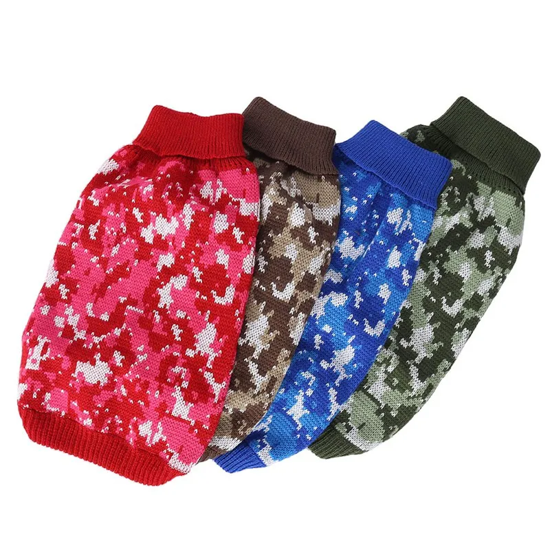 

2020 Pet Dog Jacket Coat Sweater Warm For Autumn And Winter Outfits Product Sweater Thickening Costume Dog Warm Outfit