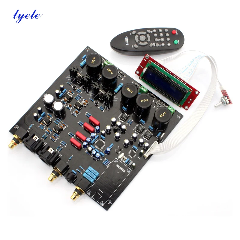 AK4497EQ DAC Роскошная Плата декодера поддерживает оптоволоконный коаксиальный