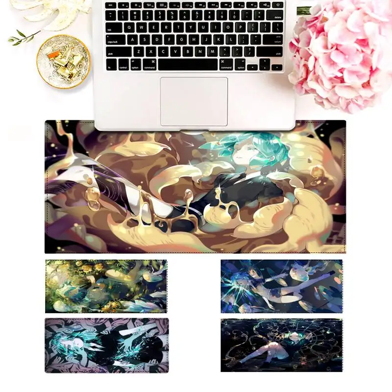 

Land of the Lustrous Phosphophyllite Mouse Pad PC Laptop Gamer Mousepad Anime Antislip Mat Keyboard Desk Mat For Overwatch/CS GO