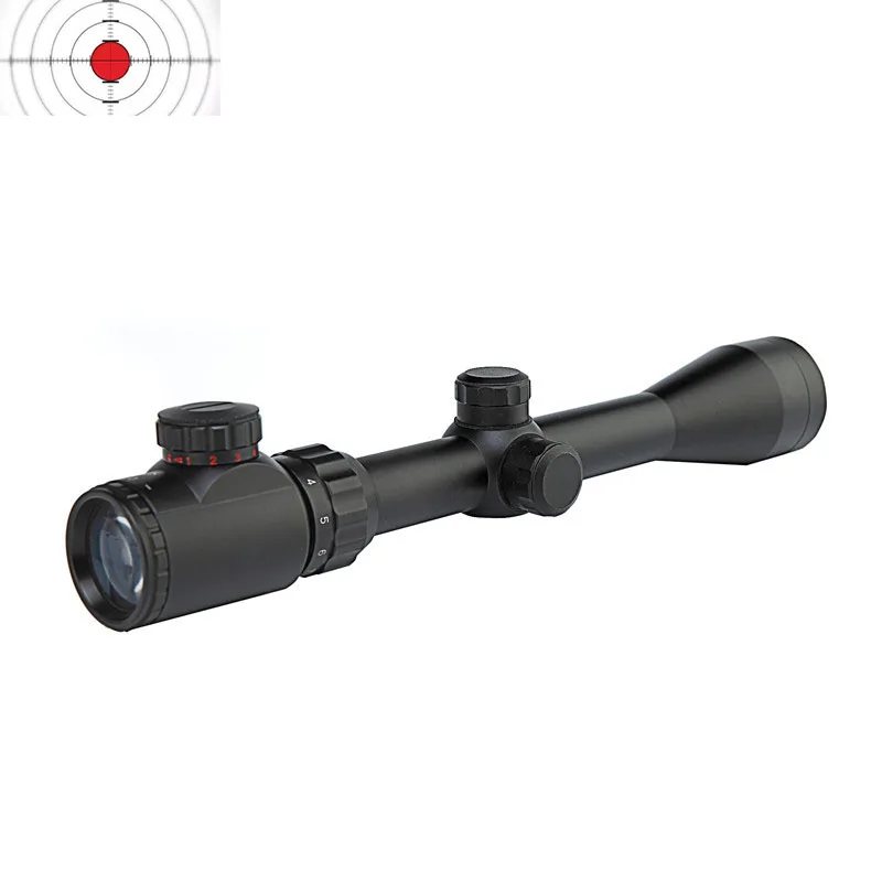 Новый 3-9x40EG оптика Riflescope тактическая Оптика прицел для охоты рельеф тактический
