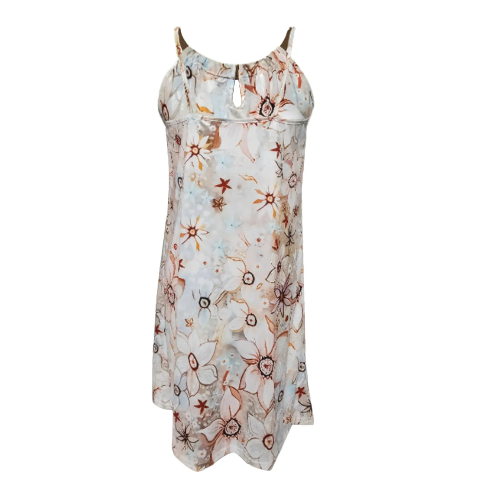 Женское винтажное платье без бретелек Повседневное большого размера с