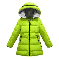 spring autumn winter jacket for girls clothes cotton padded hooded kids coat children clothing girl parkas enfant jacket coats