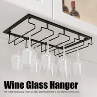 wine glass rack under cabinet stemware wine glass holder wine glasses storage hanger metal organizer for cabinet kitchen bar