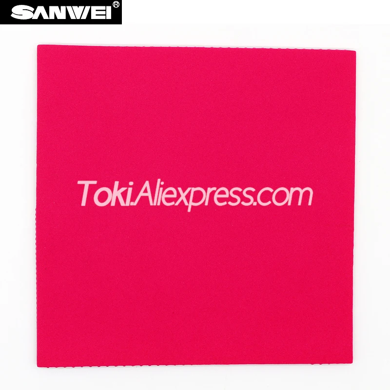 Резина для настольного тенниса SANWEI TAIJI PLUS (TAICHI) SANWEI (розовая Натяжная губка) Резина для пинг-понга SANWEI от AliExpress WW