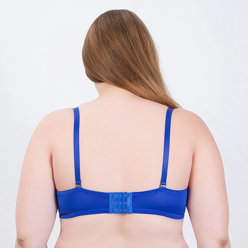 Xiushiren DD/DDD чашка G размера плюс Bra Top Для женщин нижнее белье с цветочным принтом на
