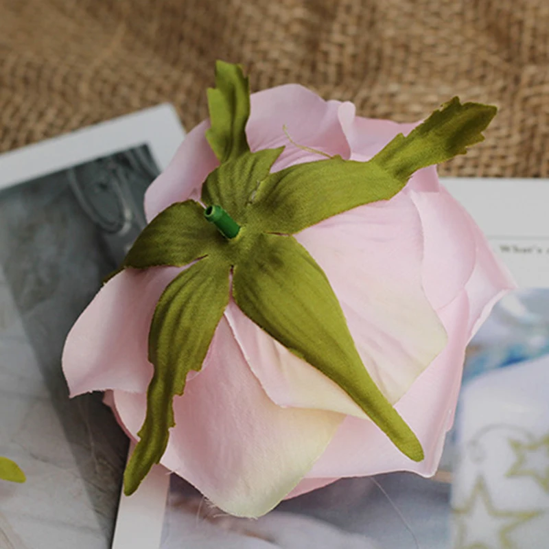 Искусственные розы 10 шт./лот искусственные цветы в европейском стиле имитация