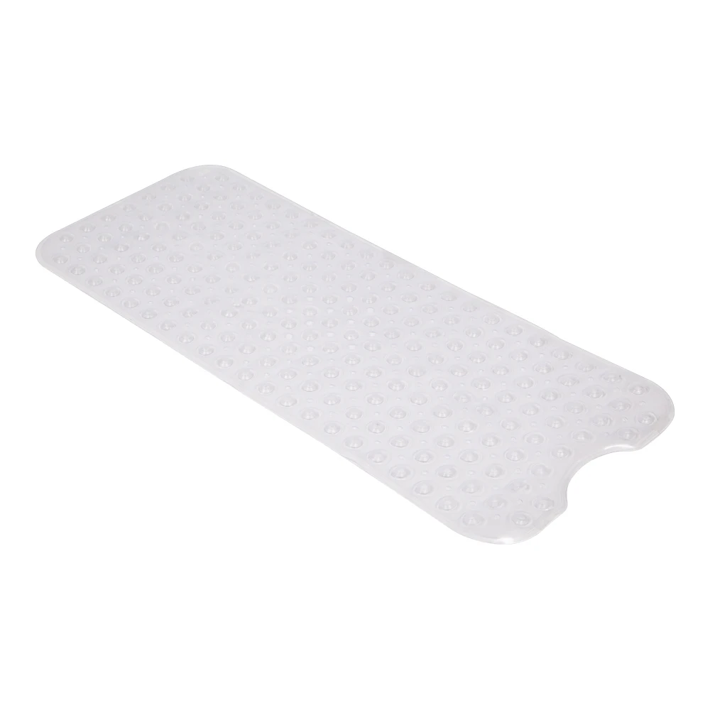 

Bath Mats Bathroom Bathtub Non-slip Bath Mat with Suction Cups PVC 99*39cm Transparent U.S.Inventory