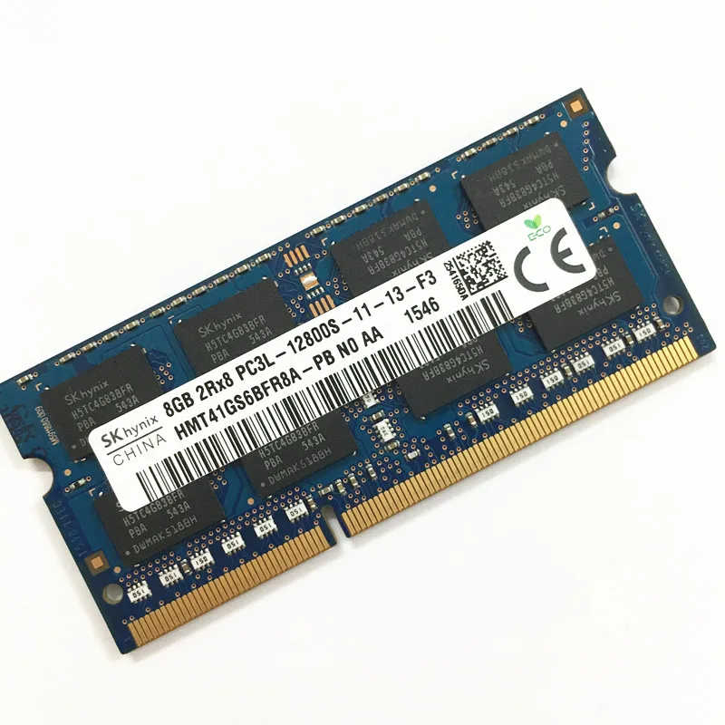 Sk hynix DDR3 RAMS 8GB 2RX8 PC3L 12800S 1600MHz 1 35 V память ноутбука 204 PIN|Оперативная память| |