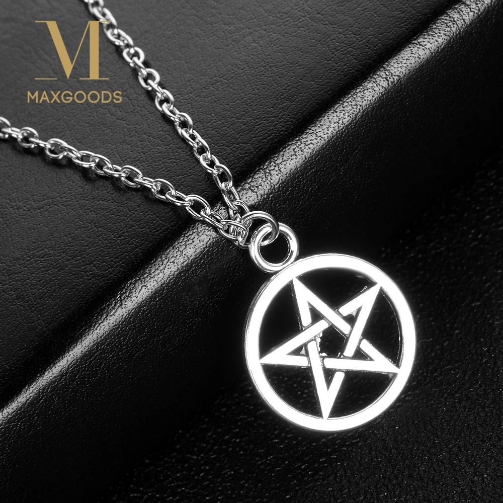 1 шт. ожерелье Черный Батлер пятиконечная пентаграмма мужские ювелирные изделия