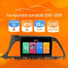 2 DIN RDS 2G + 32 ГБ Android 11 все в одном автомобильное радио мультимедиа для Hyundai Sonata 7 LF 2014 - 2017 GPS-навигатор видеоплеер