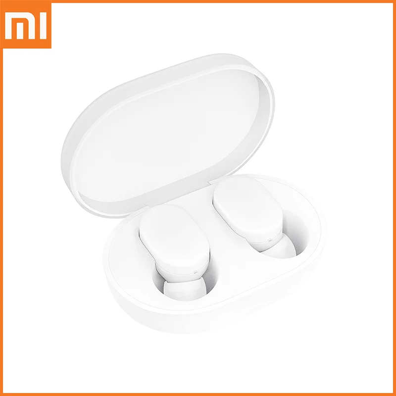 Оригинальные Bluetooth наушники Xiaomi AirDots молодежная версия портативные вкладыши с