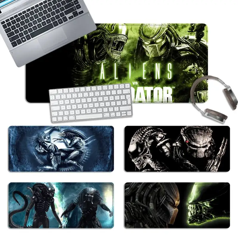 

Trendy Alien vs Predator Mouse Pad Gamer Keyboard Maus Pad Desk Mouse Mat Game Accessories For Overwatch