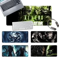 trendy alien vs predator mouse pad gamer keyboard maus pad desk mouse mat game accessories for overwatch