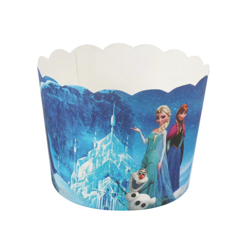 50 шт. красивая Замороженная Принцесса Эльза Ана милые кролики серии бумажный