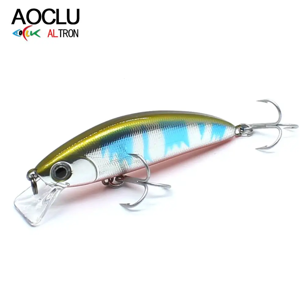 

AOCLU wobblers Super Quality 8 Colors 63mm 9.0g Hard Bait Minnow Shad Crankbait Fishing lure Bass Fresh Salt water tackle