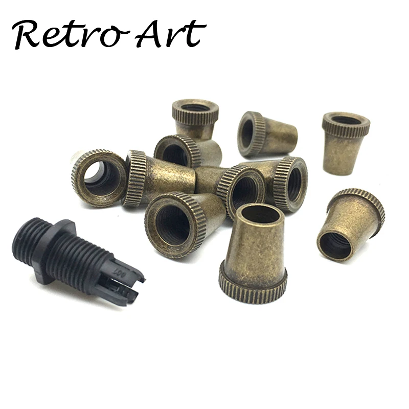 Зажим для кабеля лампы металлический зажим проволоки|Портативные осветительные