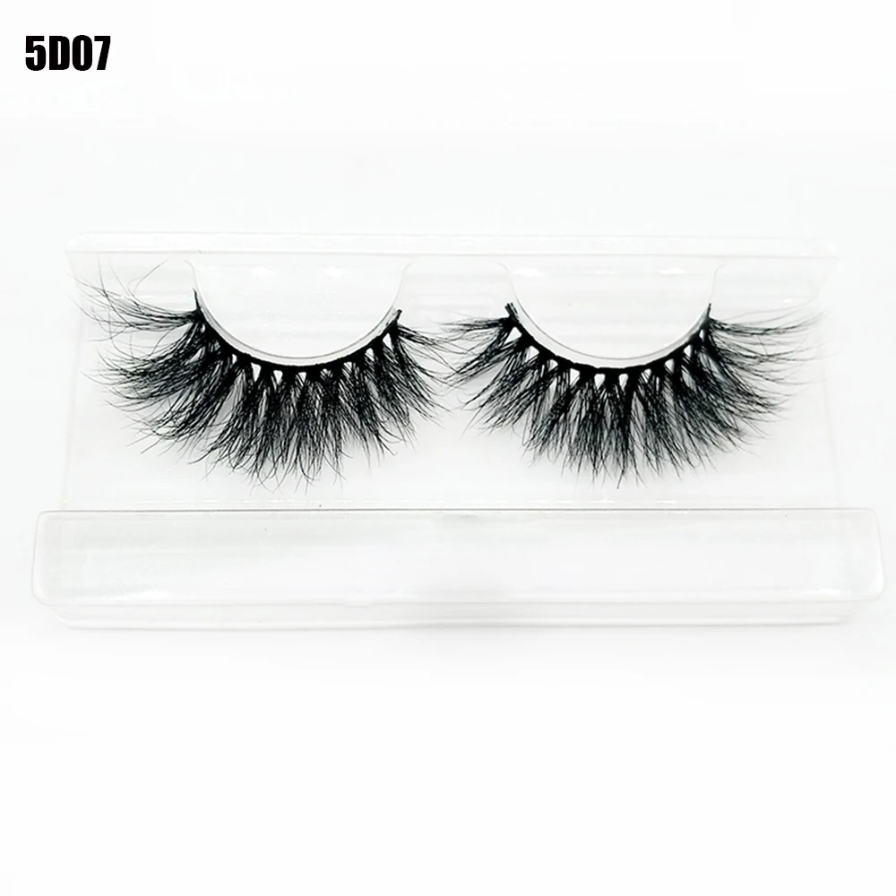 Mink Eyelashes Criss-Cross Natural Fake lashes Length 25mm Makeup 3D Mink Lashes Extension Eyelash Beauty