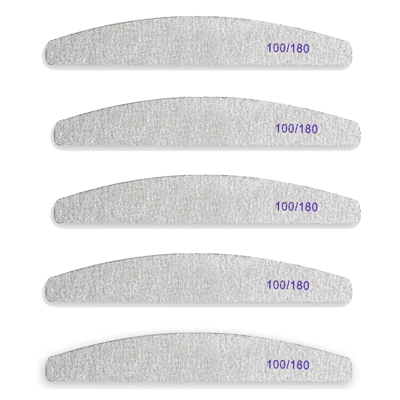 100/180 пилки для ногтей буфер блока пилка полирования маникюра и педикюра