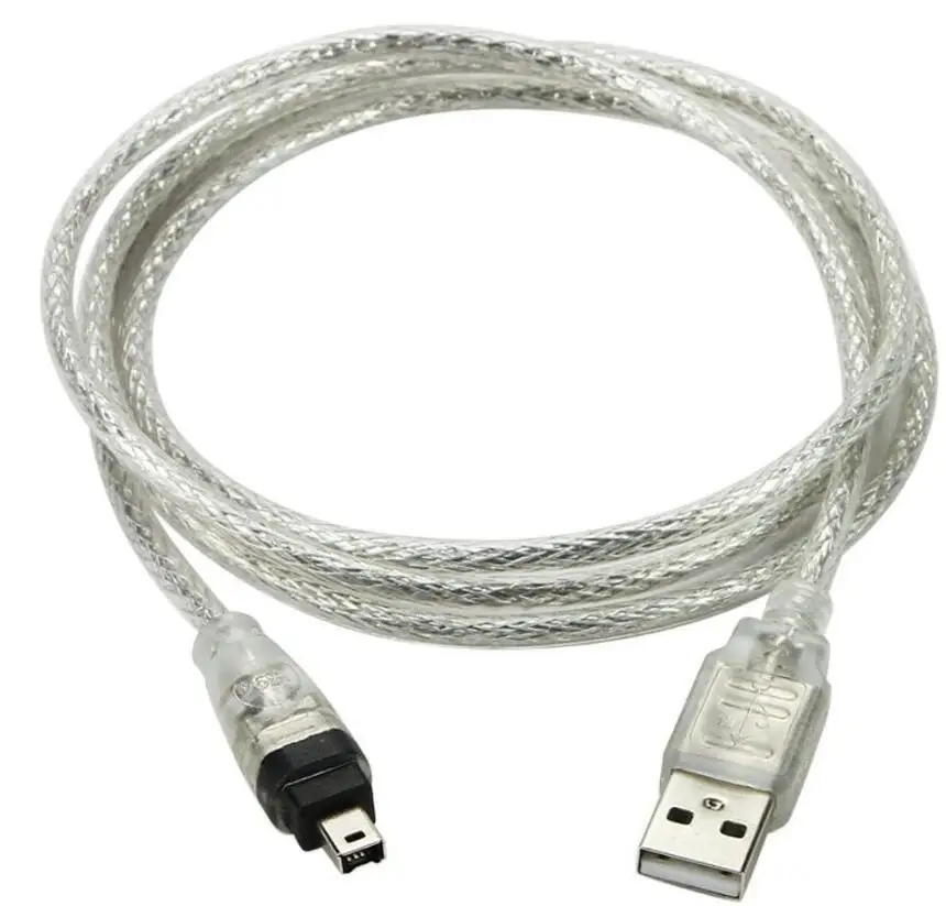 LBSC USB кабель для передачи данных IEEE 1394 4 Pin к Mini Plug Firewire мини DV HDV видеокамеры
