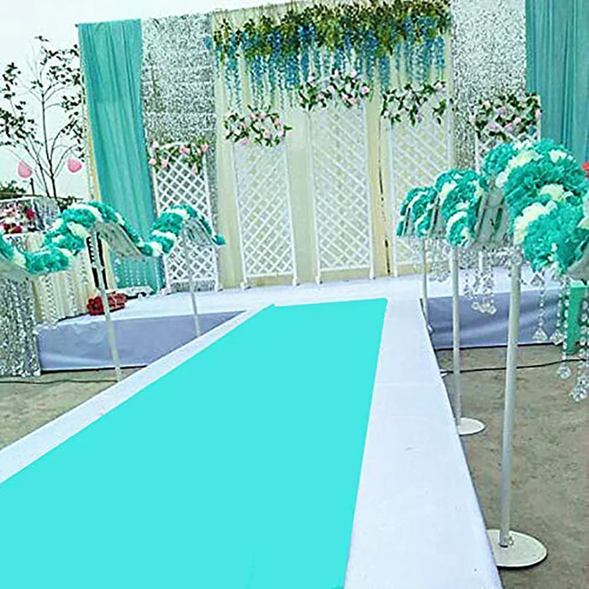 Аксессуары для свадебных церемоний Tiffany проходные дорожки Ковровые Коврики для повторного показа шагов, церемоний и мероприятий в помещении