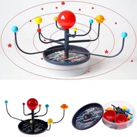nine planets in solar system planetarium painting arts and science teaching childrens educational diy toys