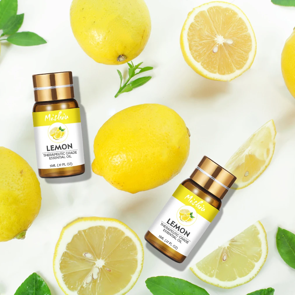 Mishiu косметика парфюмерия диспенсер 5 мл лимон 100% натуральный ароматерапия