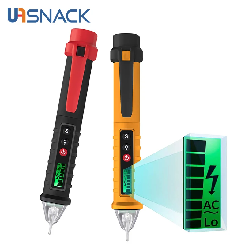Intelligent Non-contact Pen AC Voltage Detector Tester Meter Electric Indicator LED Sensor Volt Current VC1010 | Инструменты