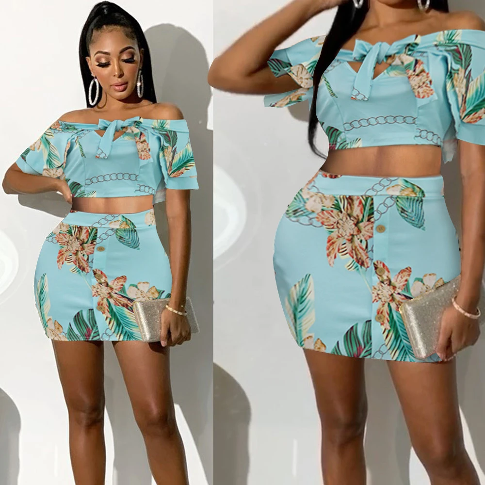 Женский комплект из 2 предметов с рюшами однотонный укороченный топ открытыми