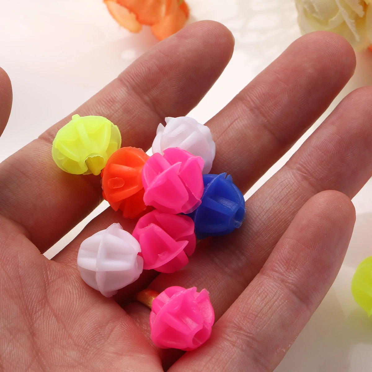 36pcs Bike Spoke Beads Luminous Bicycle Wheel Plastic Clip Bead Wire Decorations | Автомобили и мотоциклы