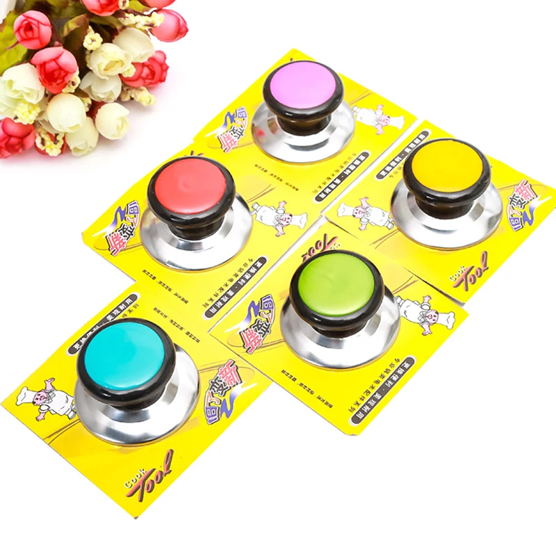 1 шт. Замена Ручка Рукоятка вок кастрюля Стекло Крышка Посуда с защитой от