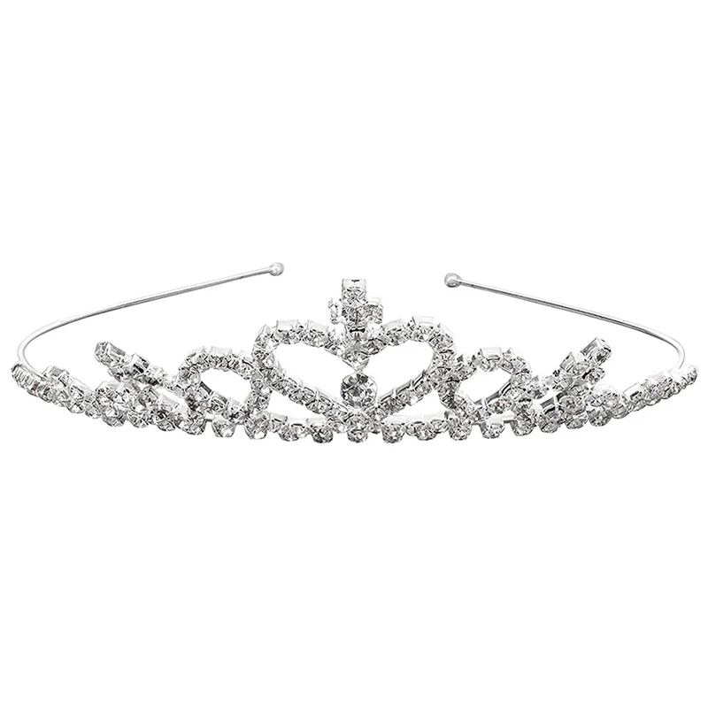 Tiaras de princesa para ni&ntilde;as y ni&ntilde;os, bandana para baile de graduaci&oacute;n, novia, dama de honor, accesorios para fiesta de boda, joyer&iacute;a para el cabello-2
