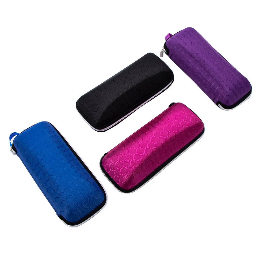 Футляр для очков сотовый узор красочные откидные солнцезащитные очки коробка с