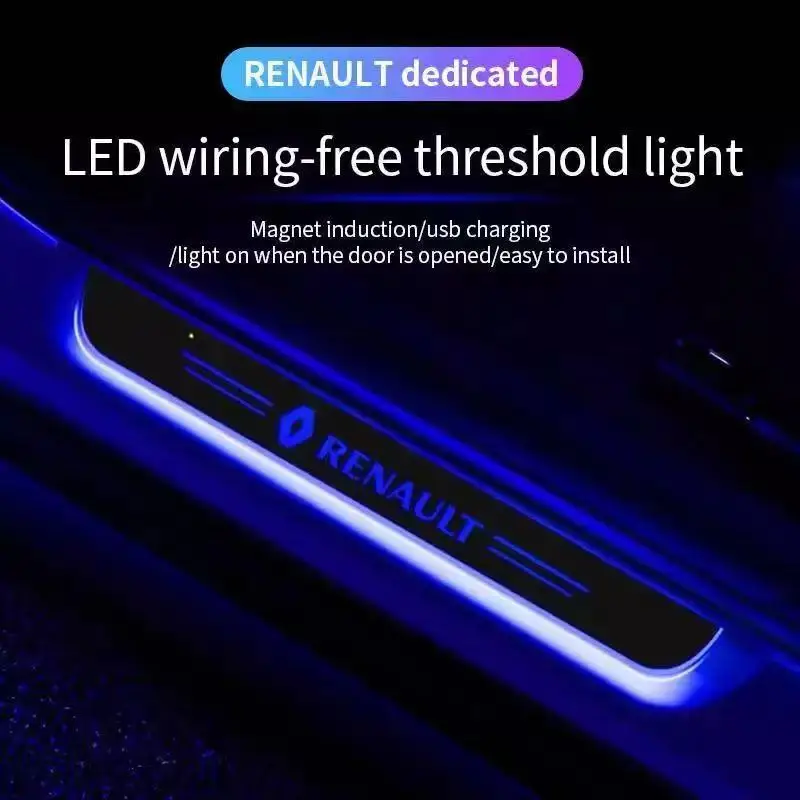 Автомобиль Добро пожаловать лампа с педалью Автомобильный Дверной порог