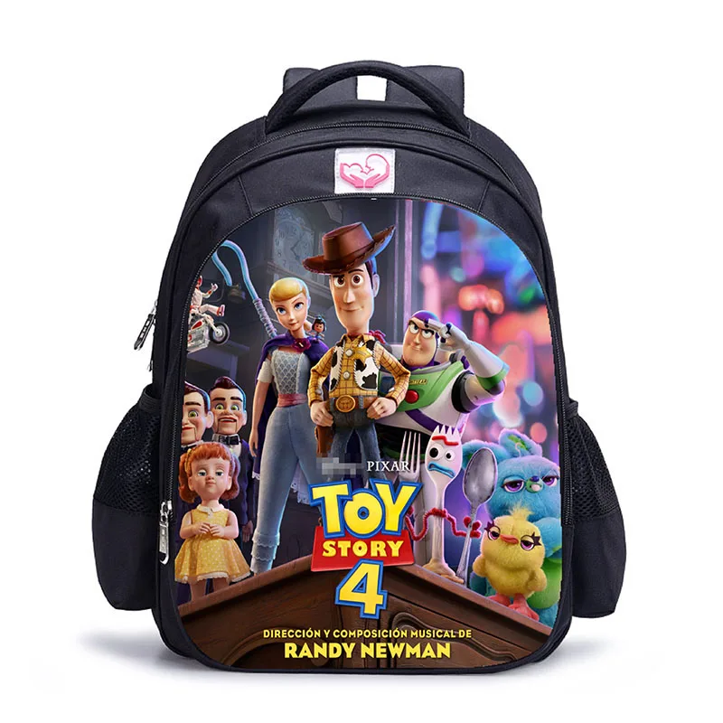 Модный рюкзак для мальчиков и девочек История игрушек мультфильма 4 форки Вуди