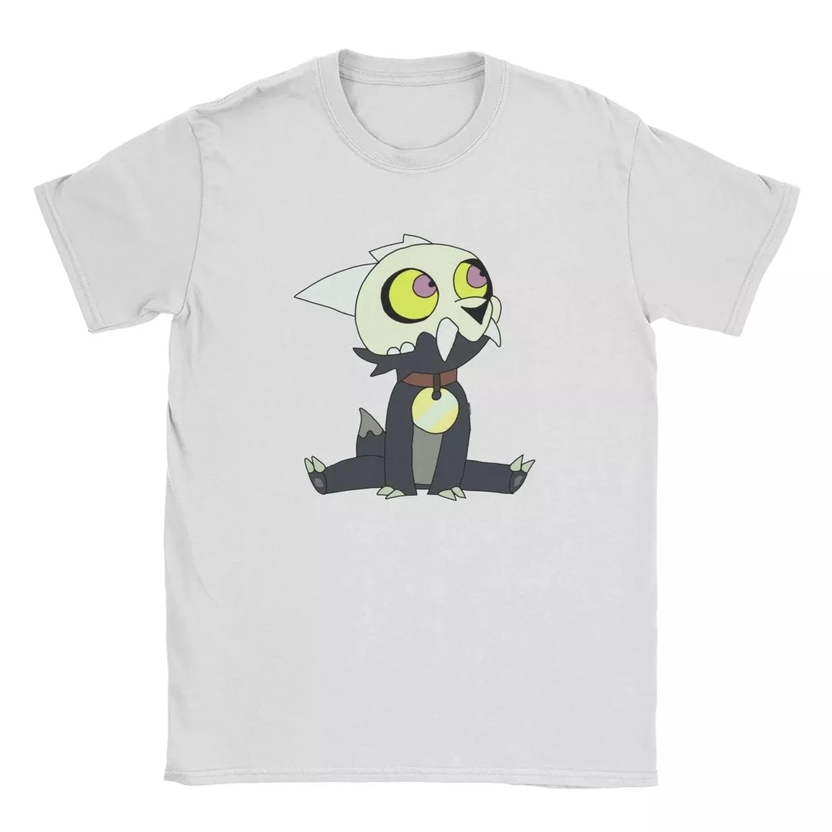 

Sitting King The Owl House Men T Shirt Vintage Tee Shirt Short Sleeve O Neck T-Shirt Pure Cotton Gift Idea Tops