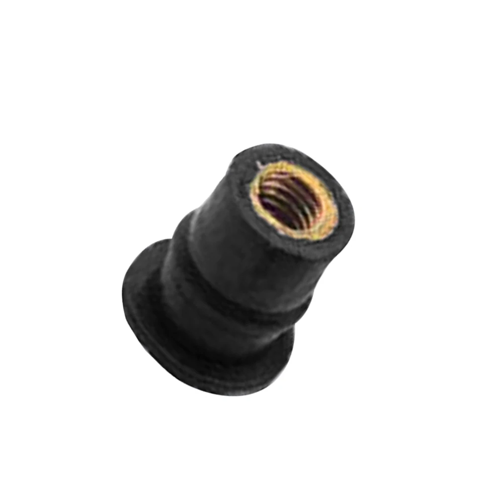 

Well Nuts Nut Accessories ATV Windscreen Corrosion resistant 10Pcs Rubber Metric