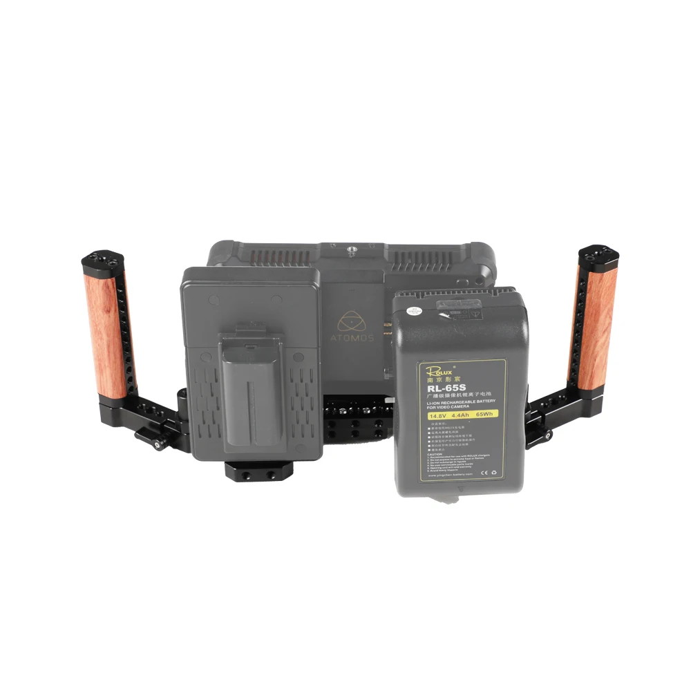 Kayulin режиссерский монитор поддерживающий клетчатый Риг с двойной деревянной