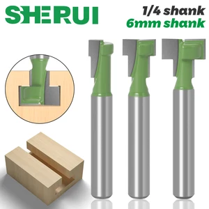 Фреза Концевая с Т-образным пазом, 14 дюйма, 6 мм, 1 шт.