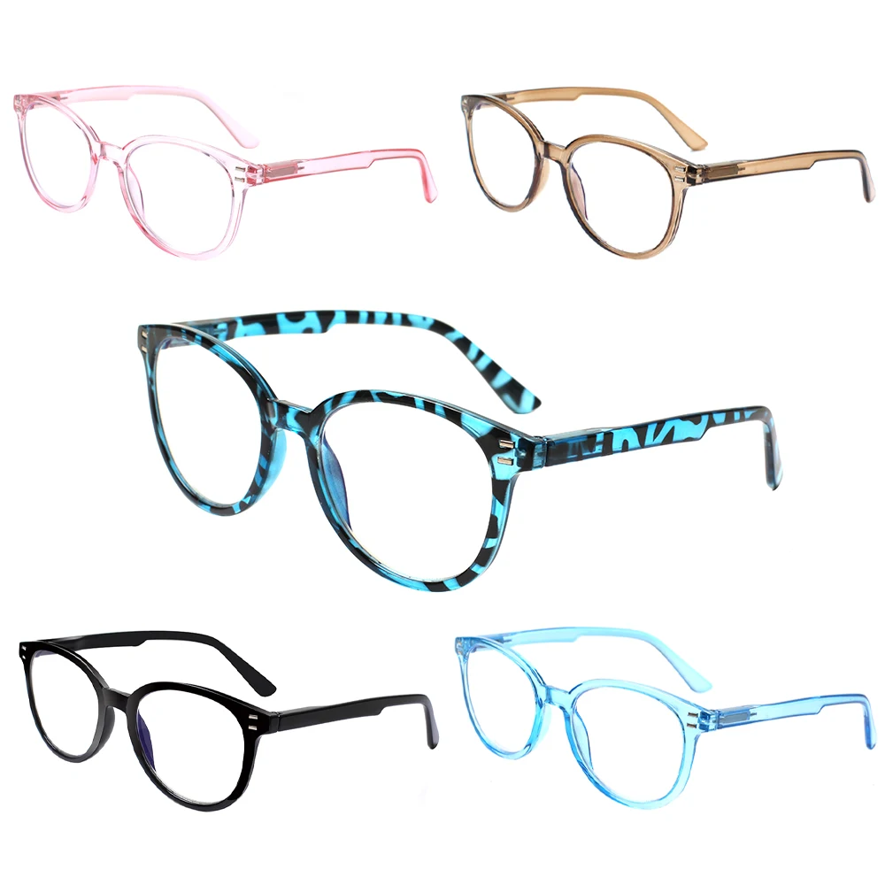 

Turezing Blue Light Blocking Reading Glasses Spring Hinge Men and Women Anti Fatigue Computer Reader Diopter Eyeglasses 0~400