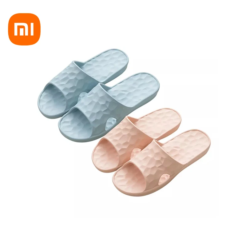 

Xiaomi Water Cube Q Slippers EVA Floor Flat Shoes Anti-skid Wear-resistant Elastic For Occasions Bathroom Bedroom Living Room