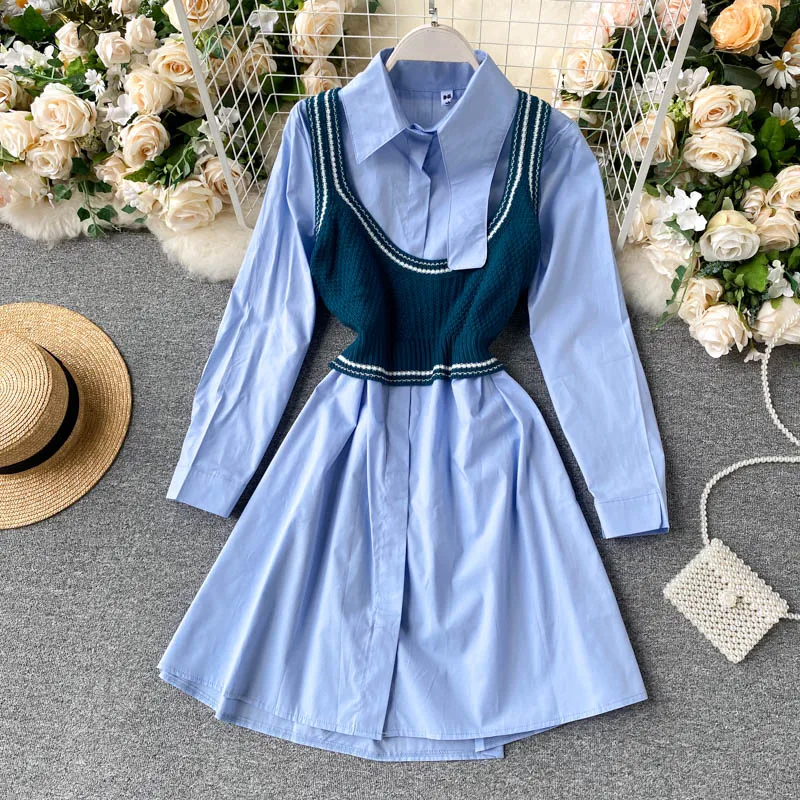 SINGRAIN женское осеннее элегантное однотонное платье трапециевидной формы +