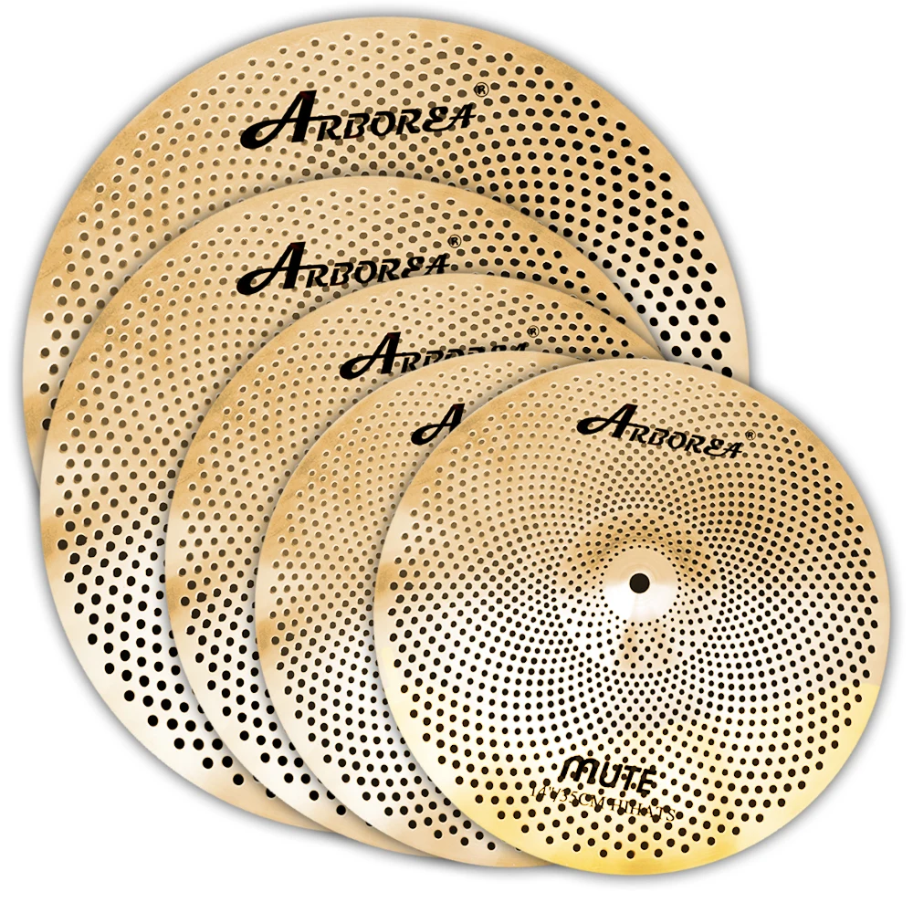 Набор тарелок Arborea Golden Mute 14 ''H + 16'' C 18 'ɼ 20'' R |