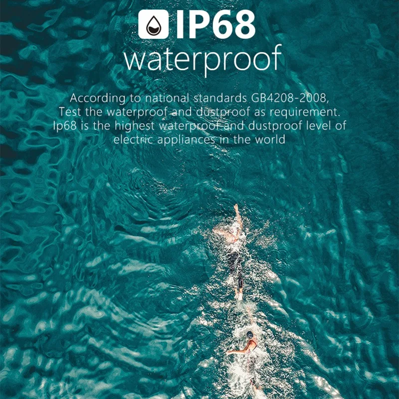 

Smart Watch Bluetooth Sport Smartwatch IP68 Waterproof Sleep Monitor Fitness Tracker for Men Women