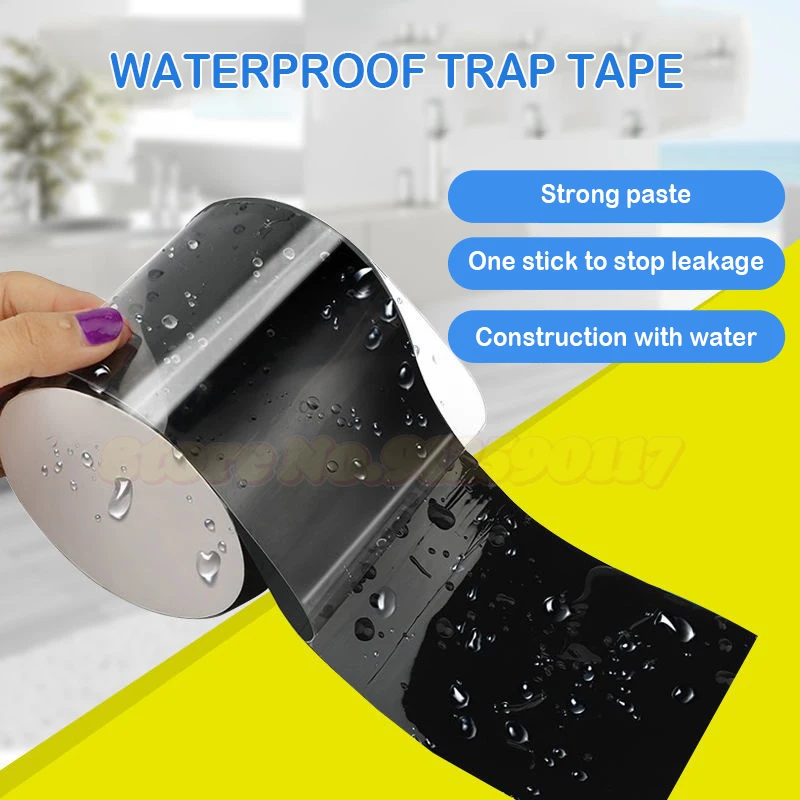 

150x10cm Super Strong Fiber Waterproof Tape Stop Leaks Seal Repair Tape Performance Self Fix Tape Fiberfix Adhesive Duct Tape