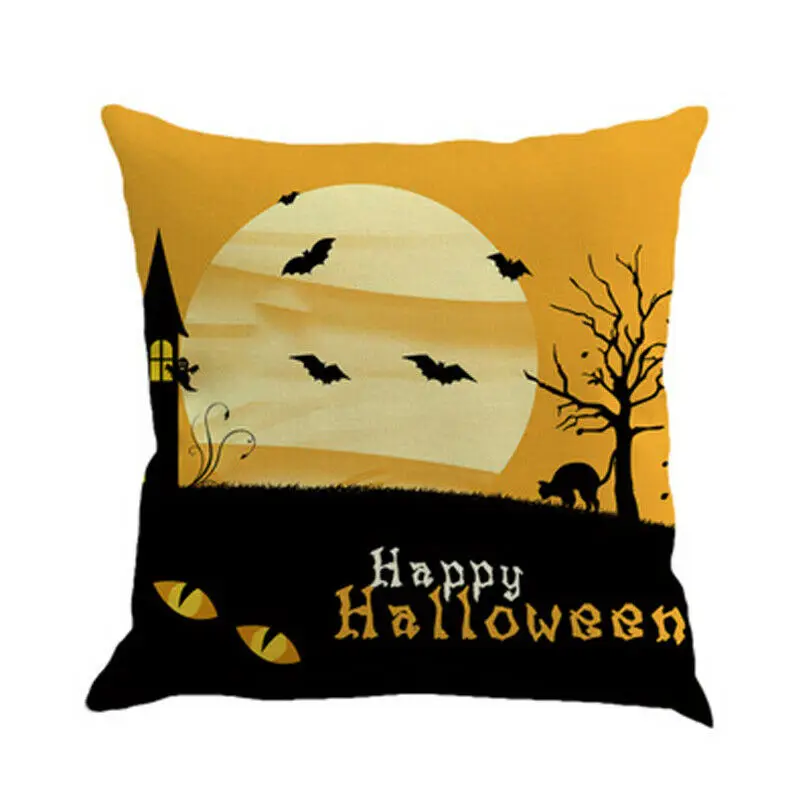 Новая мода Хэллоуин Подушка с изображением тыквы крышка диван Чехол гостиная